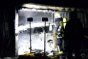 Feuer Hinterhof Garagen Koeln Hoehenberg Olpenerstr P135